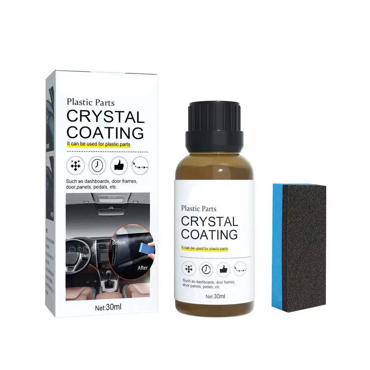 Plastics Parts Crystal Coating