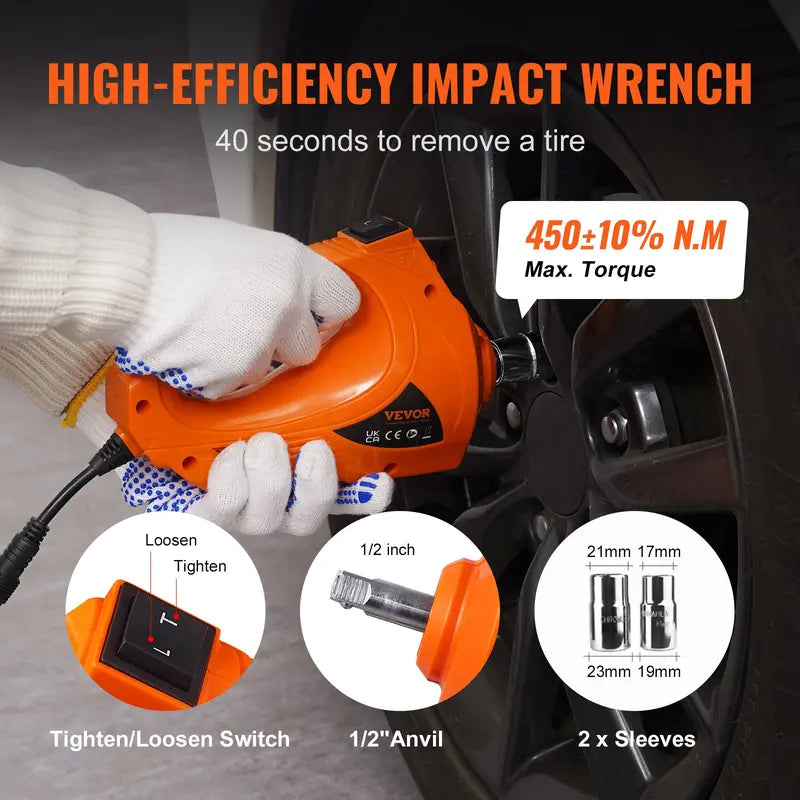 12 in 1 Electric Car Jack Set