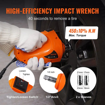 12 in 1 Electric Car Jack Set