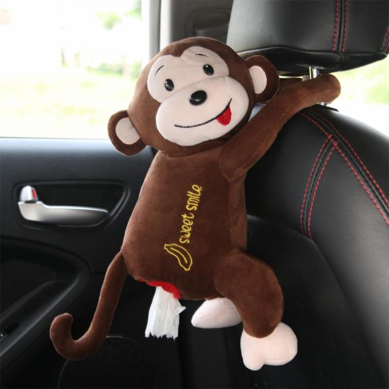 🔥 Monkey Shaped Car Tissue Box