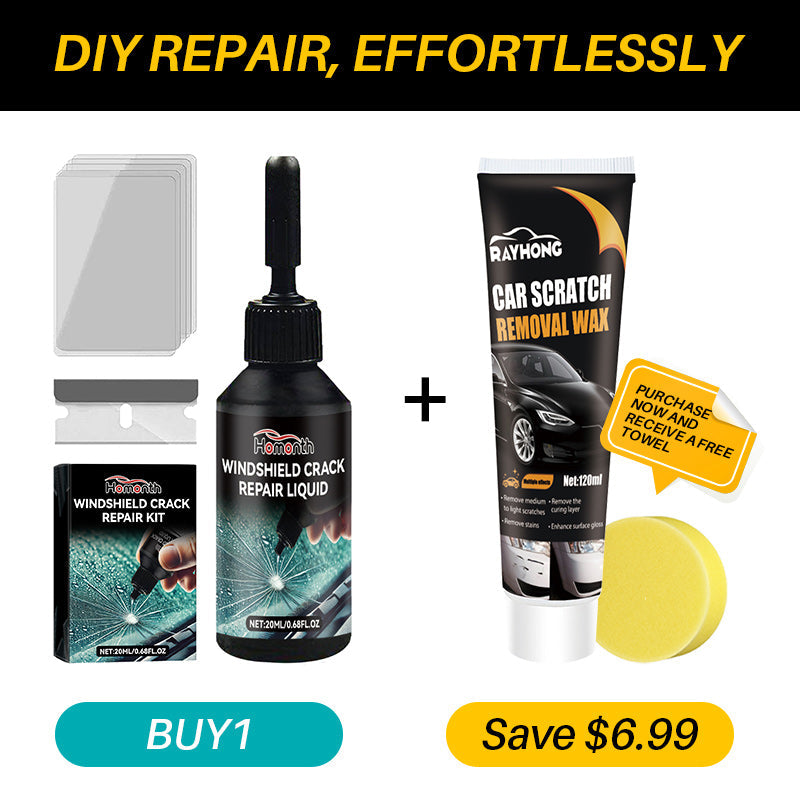 🔥 2025 New Car Windshield Crack Repair Fluid