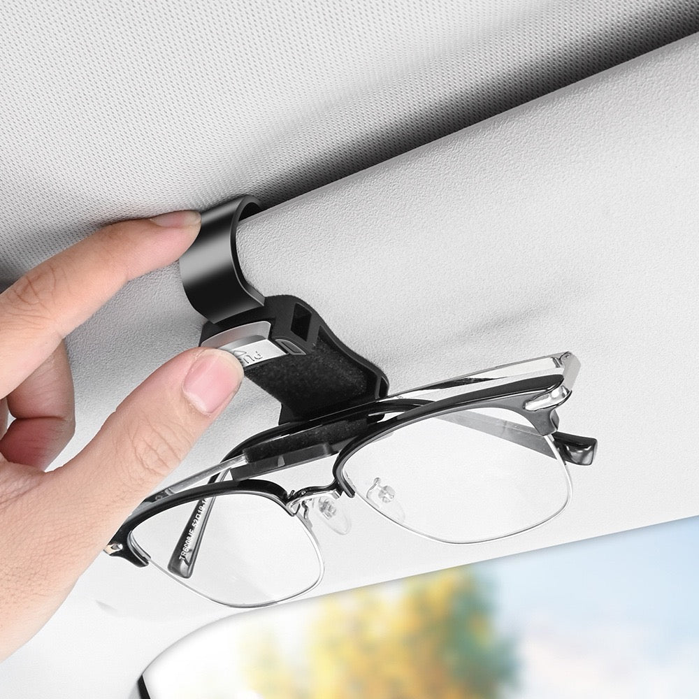 🚗Car sun visor glasses storage clip