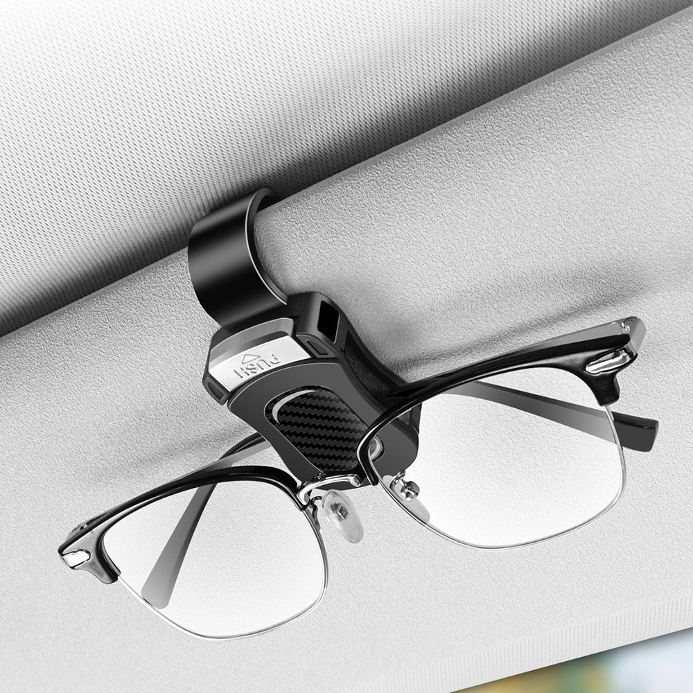 🚗Car sun visor glasses storage clip