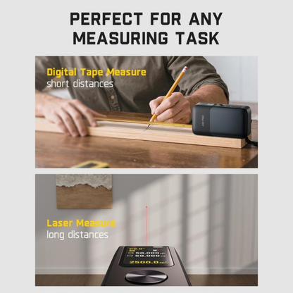 Adoura 2-in-1 Digital Laser Tape Measure