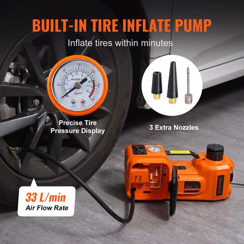 12 in 1 Electric Car Jack Set