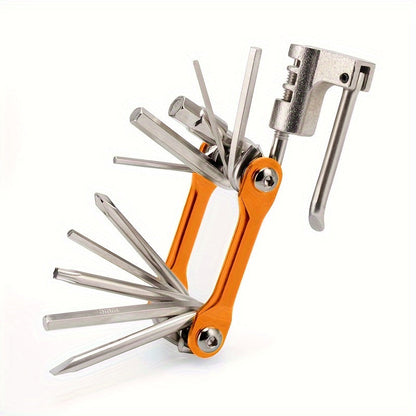 11-in-1 Heavy-Duty Bike Repair Tool Kit