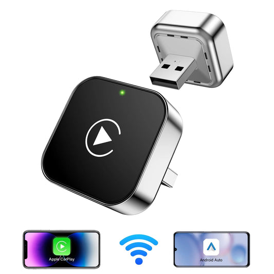 2025 Wireless CarPlay Adapter for Android – Fast, No-Lag, Hands-Free