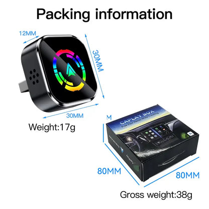 2025 Wireless CarPlay Adapter for Android – Fast, No-Lag, Hands-Free