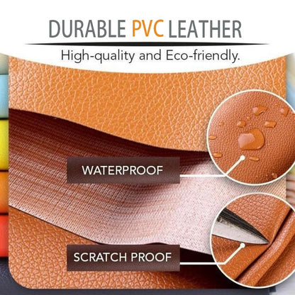 Self-Adhesive Leather Refinisher Cuttable Sofa Repair