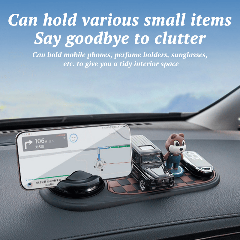 Multifunction Car Anti-Slip Mat with Phone Holder🚗