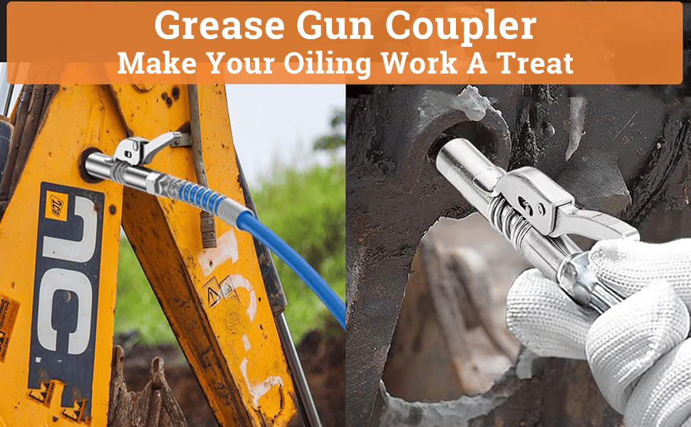 High Pressure Quick Release Grease Coupler