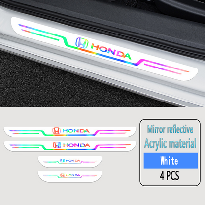 Acrylic Laser Car Anti-Fouling Door Sill Strips🎉4pcs🎉