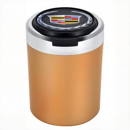 Stainless Steel LED Car Cupholder Ashtray