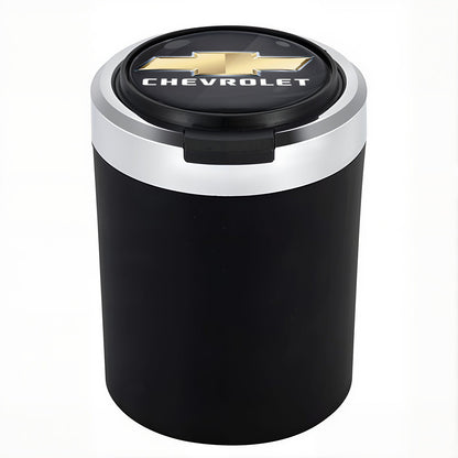 Stainless Steel LED Car Cupholder Ashtray