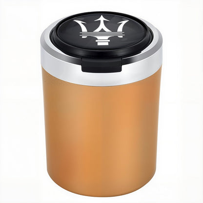 Stainless Steel LED Car Cupholder Ashtray