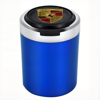 Stainless Steel LED Car Cupholder Ashtray