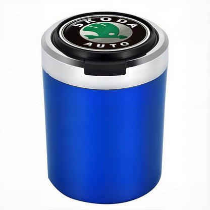 Stainless Steel LED Car Cupholder Ashtray