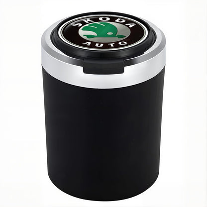 Stainless Steel LED Car Cupholder Ashtray