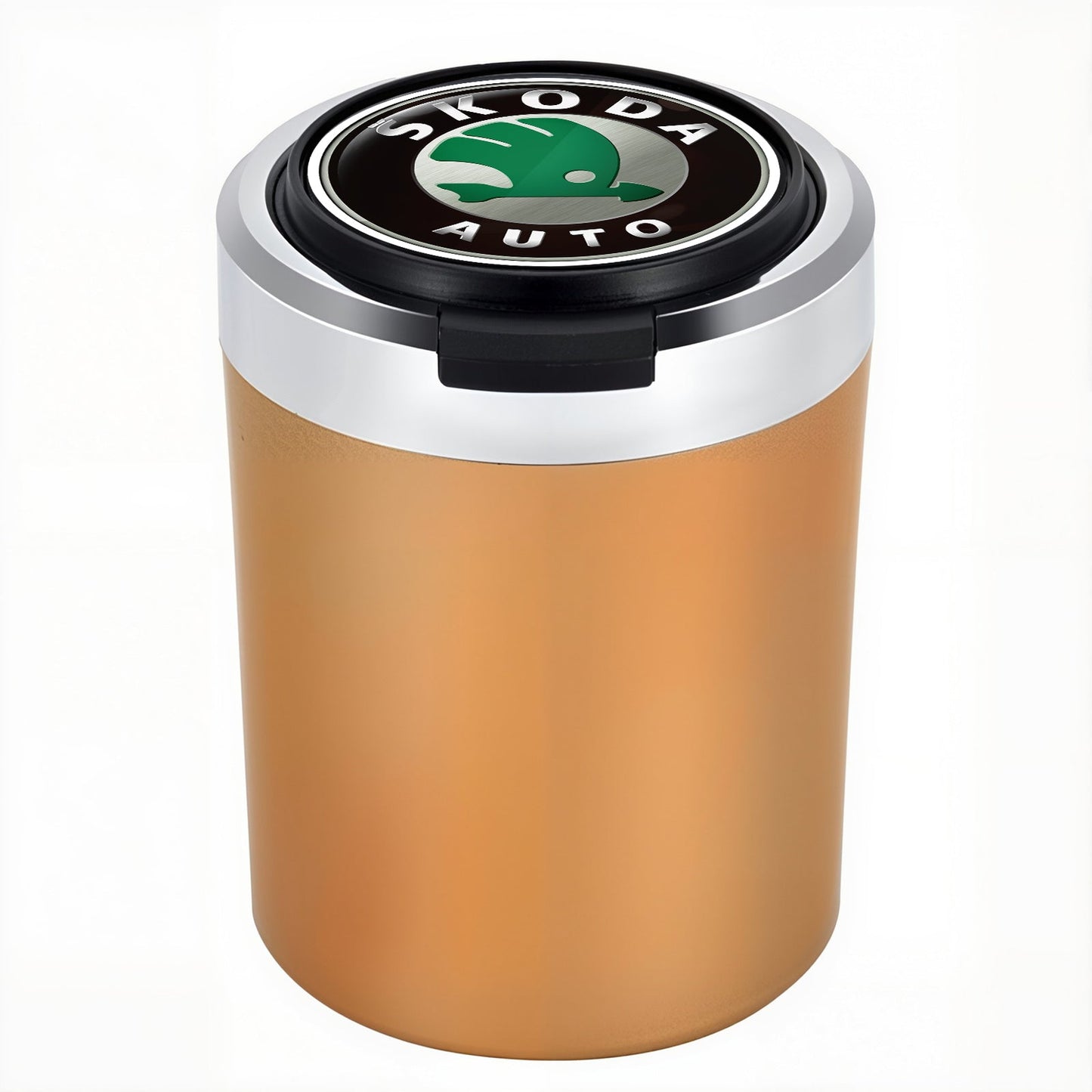 Stainless Steel LED Car Cupholder Ashtray