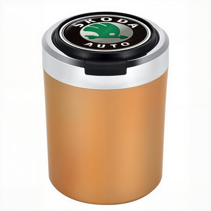 Stainless Steel LED Car Cupholder Ashtray