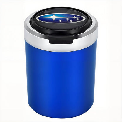 Stainless Steel LED Car Cupholder Ashtray