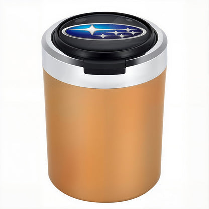 Stainless Steel LED Car Cupholder Ashtray