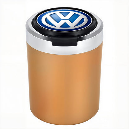 Stainless Steel LED Car Cupholder Ashtray
