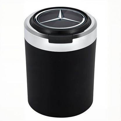 Stainless Steel LED Car Cupholder Ashtray