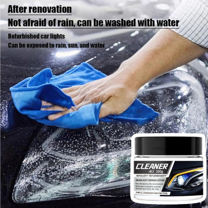 Headlight Restoration Polish — 3-Minute Clarity