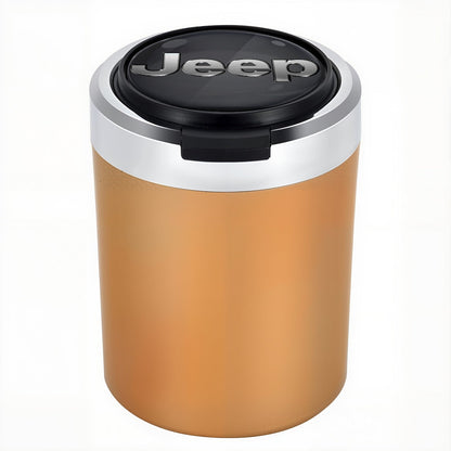 Stainless Steel LED Car Cupholder Ashtray