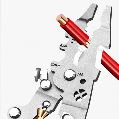 👷‍♂️Multifunctional Foldable Wire Stripping Scissors with Electrical Test👷‍♂️